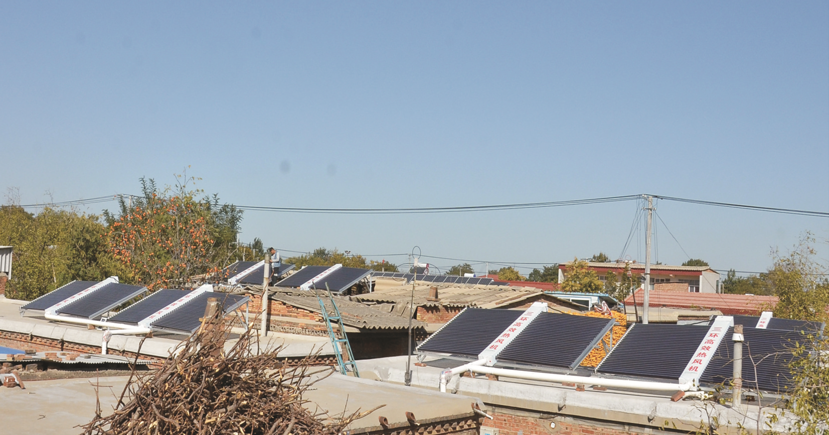 清河縣太陽能采暖工程